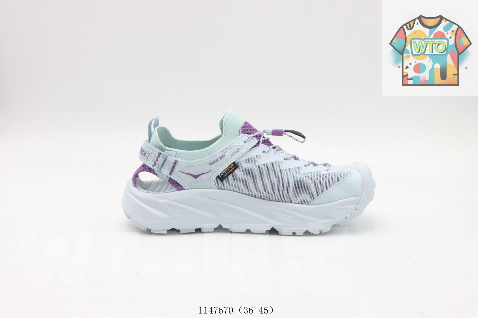 WTO通販 ホカ ワンワン HOKA ONE サンダル 青紫色 -WTO輸入-HOR 08