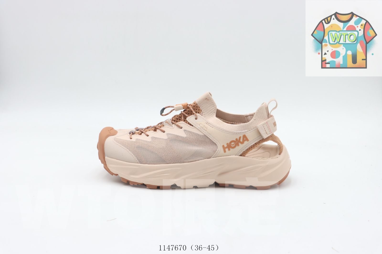 WTO通販 ホカ ワンワン HOKA ONE サンダル ブラウン WTO輸入 JST 06