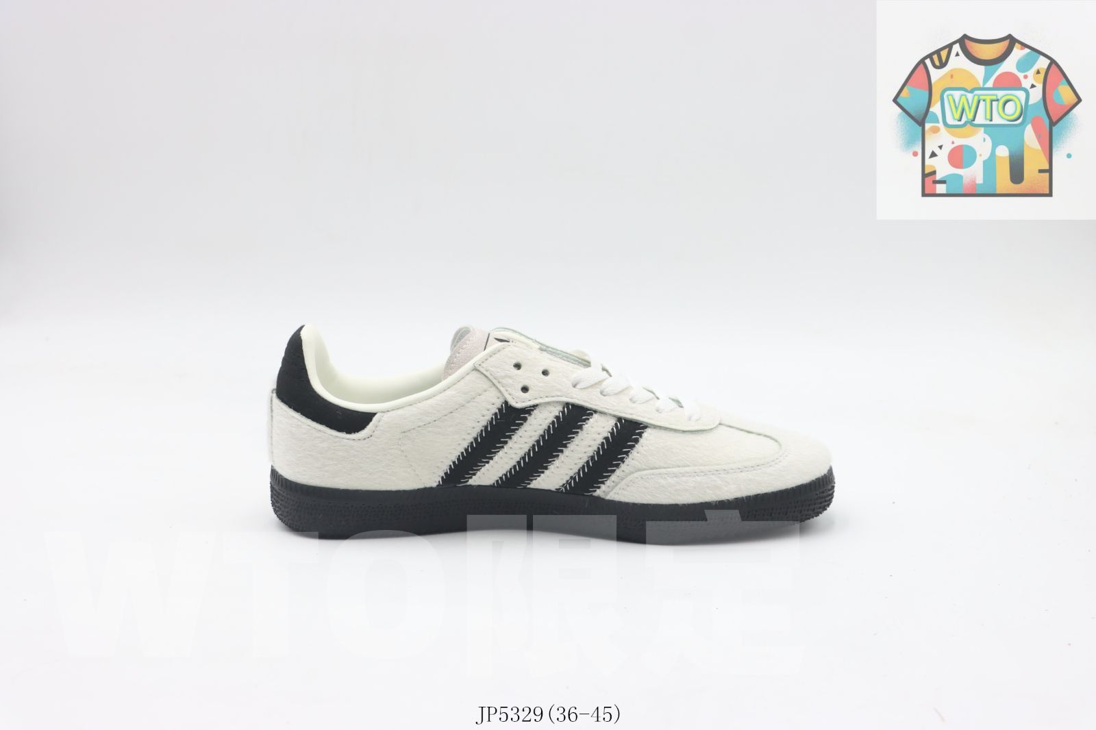 WTO通販 アディダス Adidas のスケートシューズ 白黒 JP 53290 WTO輸入 GHR 15 スニーカー キッズシューズ ベビー キッズ