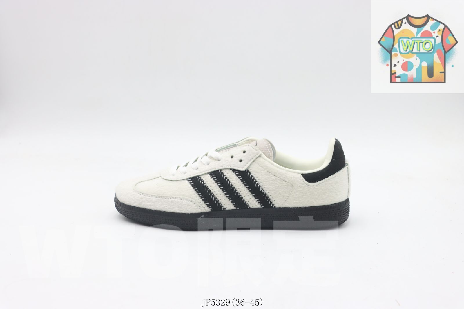 WTO通販 アディダス Adidas のスケートシューズ 白黒 JP 53290-WTO輸入-GHR 15