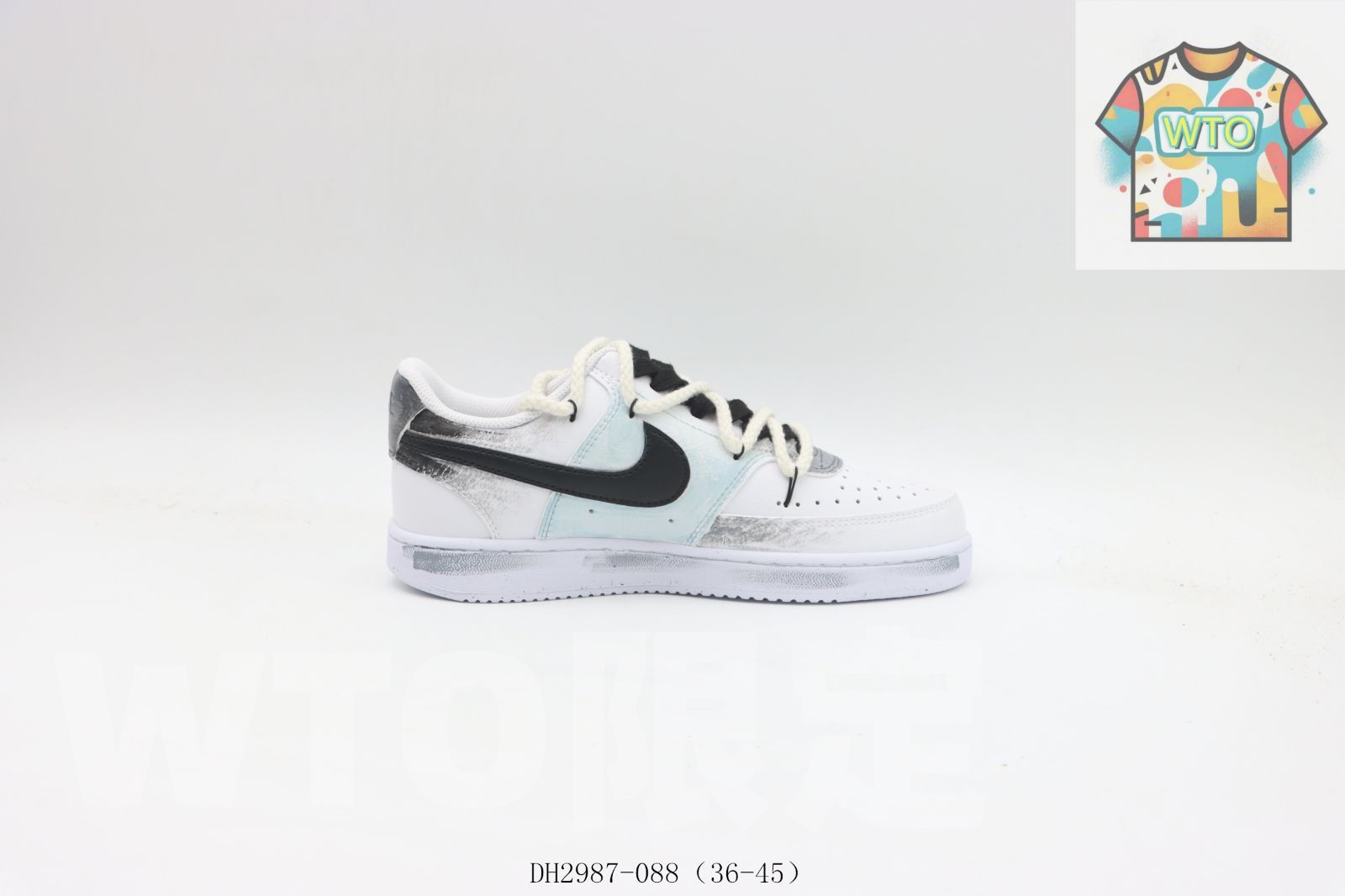 今日 ナイキ Nike スケートシューズ DH 2987-088 ホワイト ブラック ブルー-WTO輸入