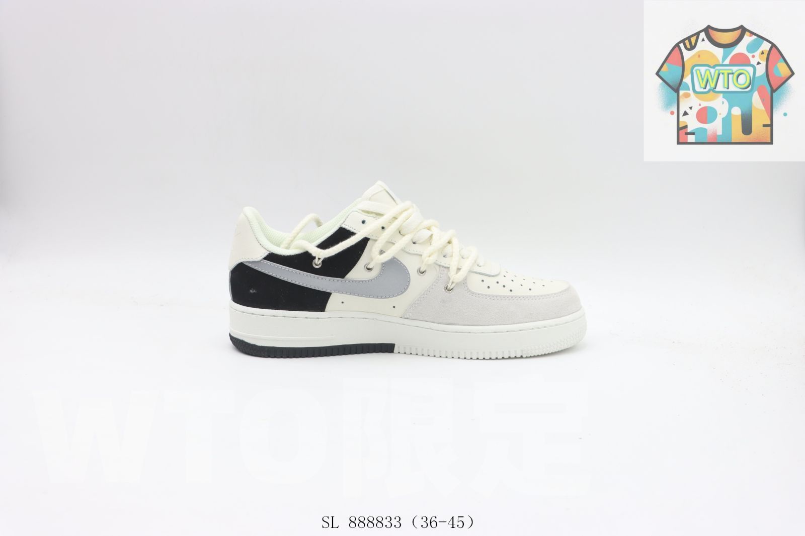 WTO通販 ナイキ Nike スケートシューズ 白黒 SL 888833-WTO輸入-ABU 80