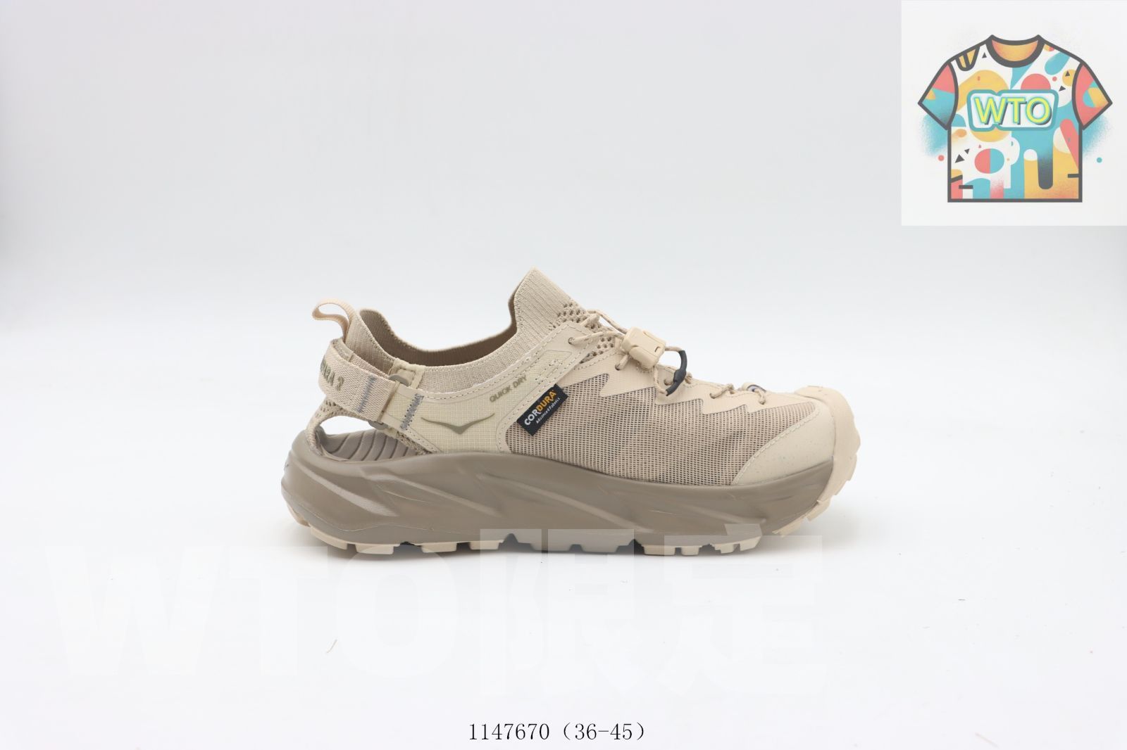 WTO通販 ホカ ワンワン HOKA ONE サンダル カーキ -WTO輸入-KTN 83