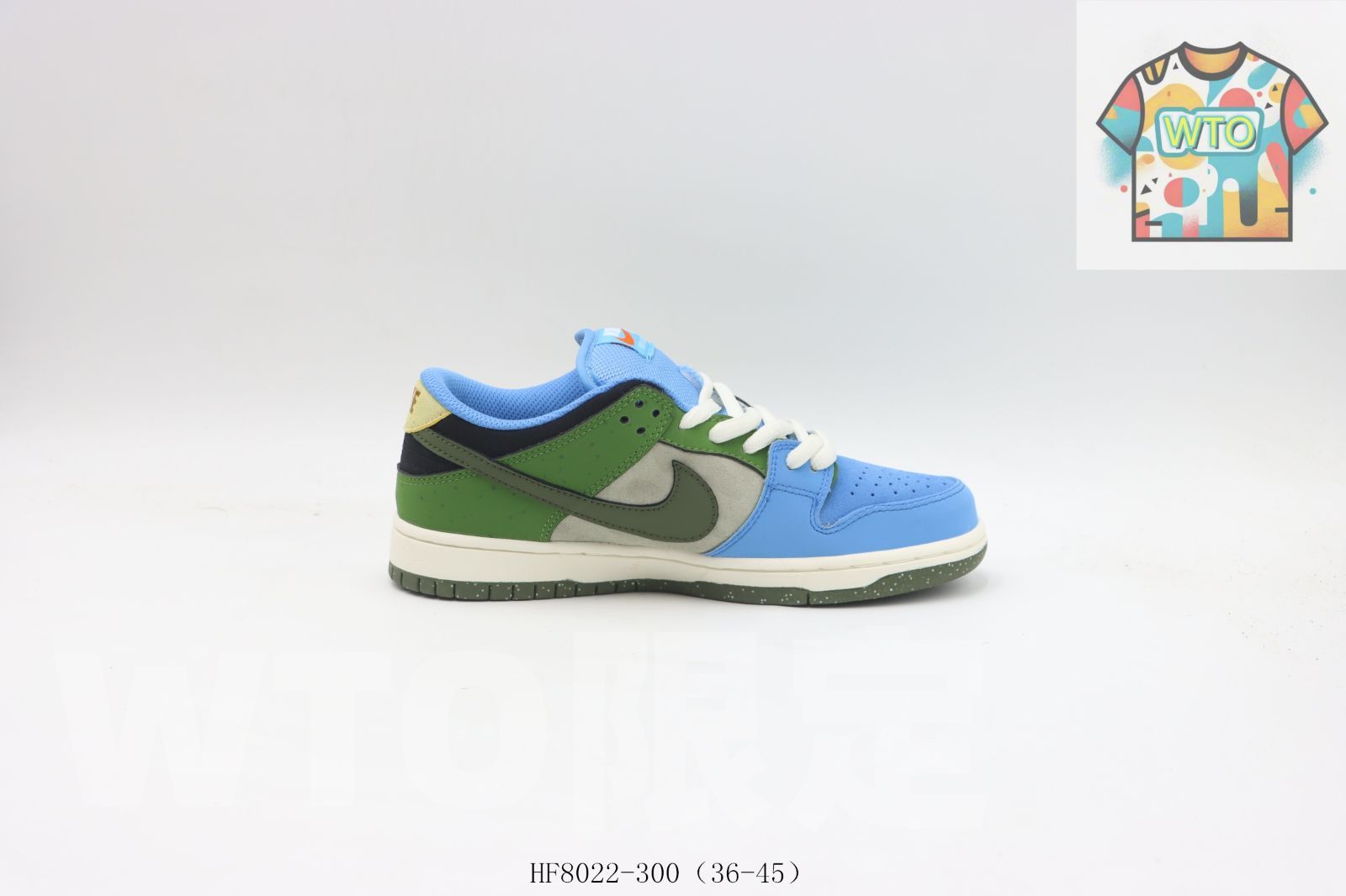 WTO通販 ナイキ Nike スケートシューズ HF 8022-300 ブルー - グリーン-WTO輸入-IPP 64