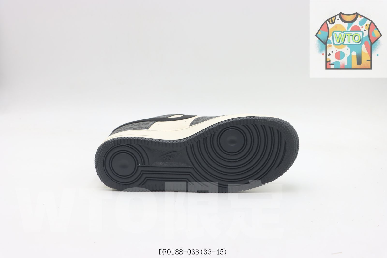  WTO通販 ナイキのスケートシューズ 白灰 nyDF 0188 - 0380-WTO輸入-JML 36 スニーカー 靴