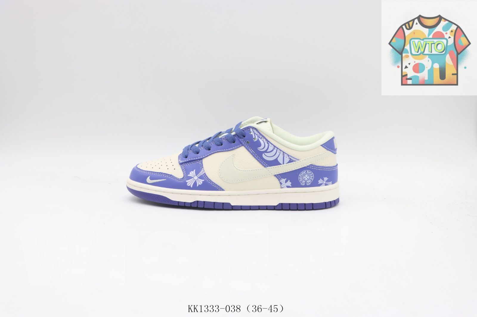 WTO通販 ナイキ Nike スケートシューズ KK 1333-038 藍白-WTO輸入-WZY 15