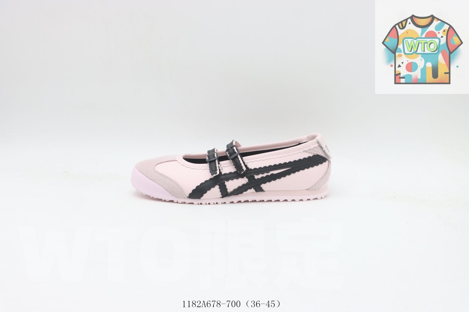 今日 アシックス Asics サンダル ピンクブラック 700 WTO輸入