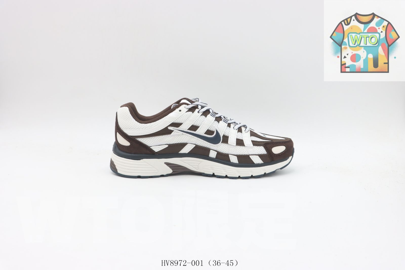 WTO通販 ナイキ Nike ランニングシューズ HV 8972-001 白褐色-WTO輸入-NWD 68