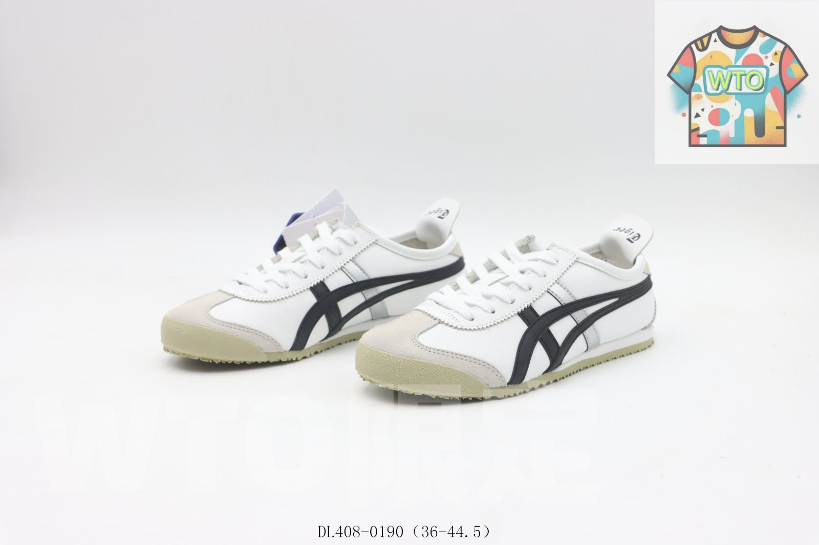  今日 Onitsuka Tiger Slide ホワイトブラックシルバー DL 408-0190-WTO輸入2 スニーカー キッズシューズ
