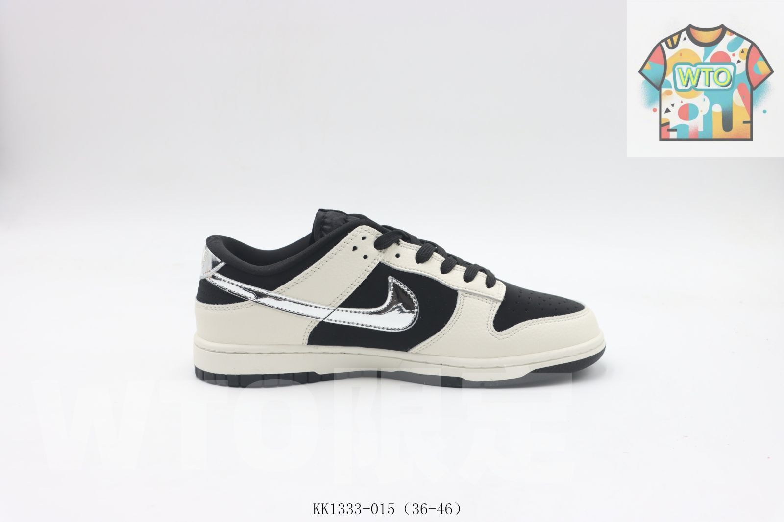 WTO通販 ナイキ Nike のスケートシューズ ホワイトブラック KK 1333-0150-WTO輸入-PPN 72