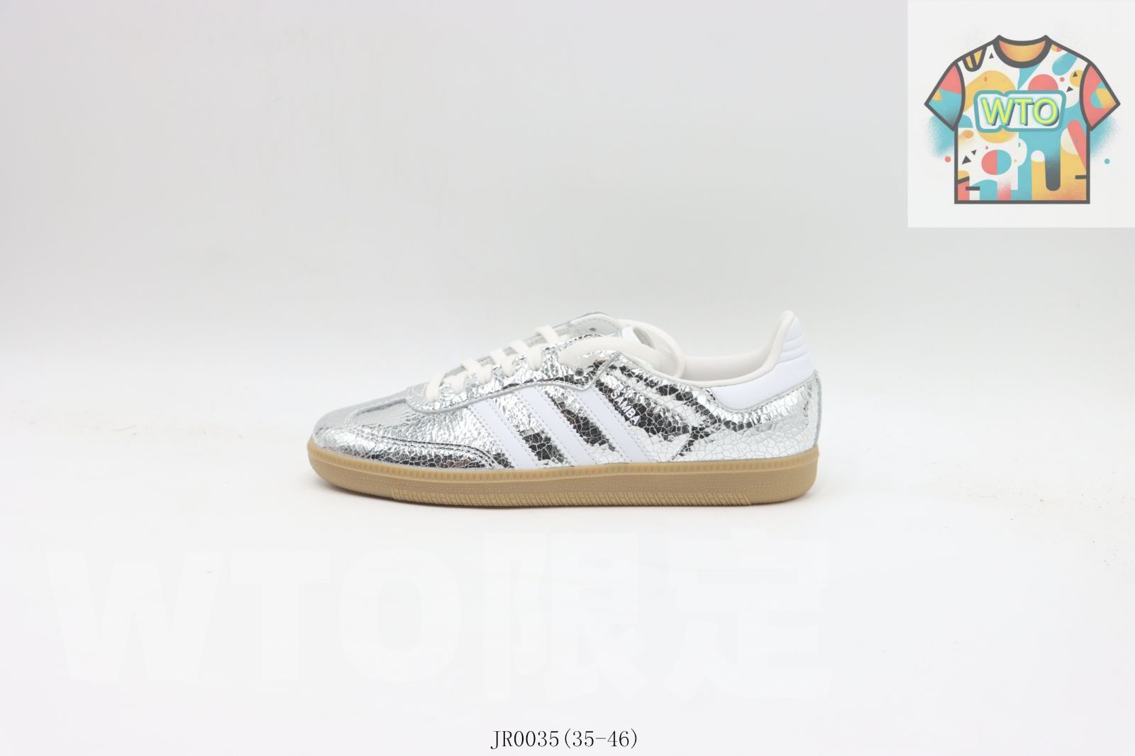 WTO通販 アディダス Adidas スケートシューズ JR 0035 シルバー-WTO輸入-SBP 28