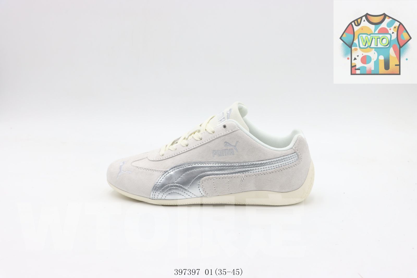 WTO通販 プーマのスケートシューズ 灰銀 397397 010 WTO輸入 LZQ 94