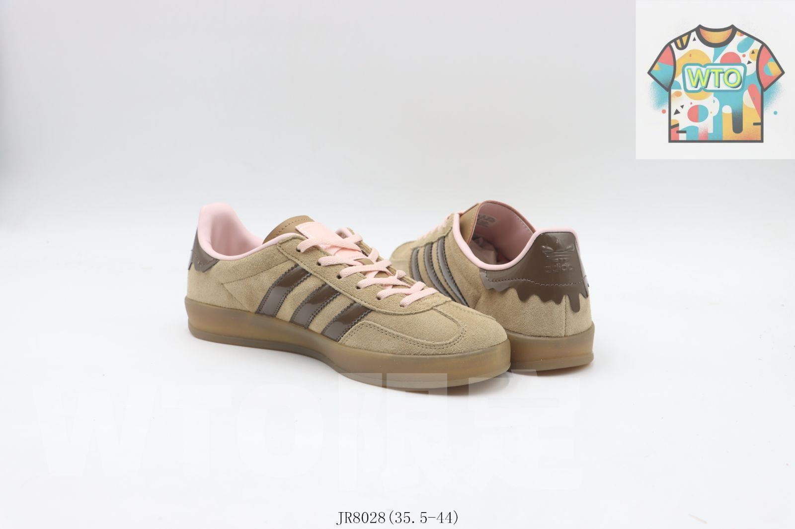  WTO通販 アディダスのスケートシューズ ブラウン JR 80280-WTO輸入-CVY 95 スニーカー 靴