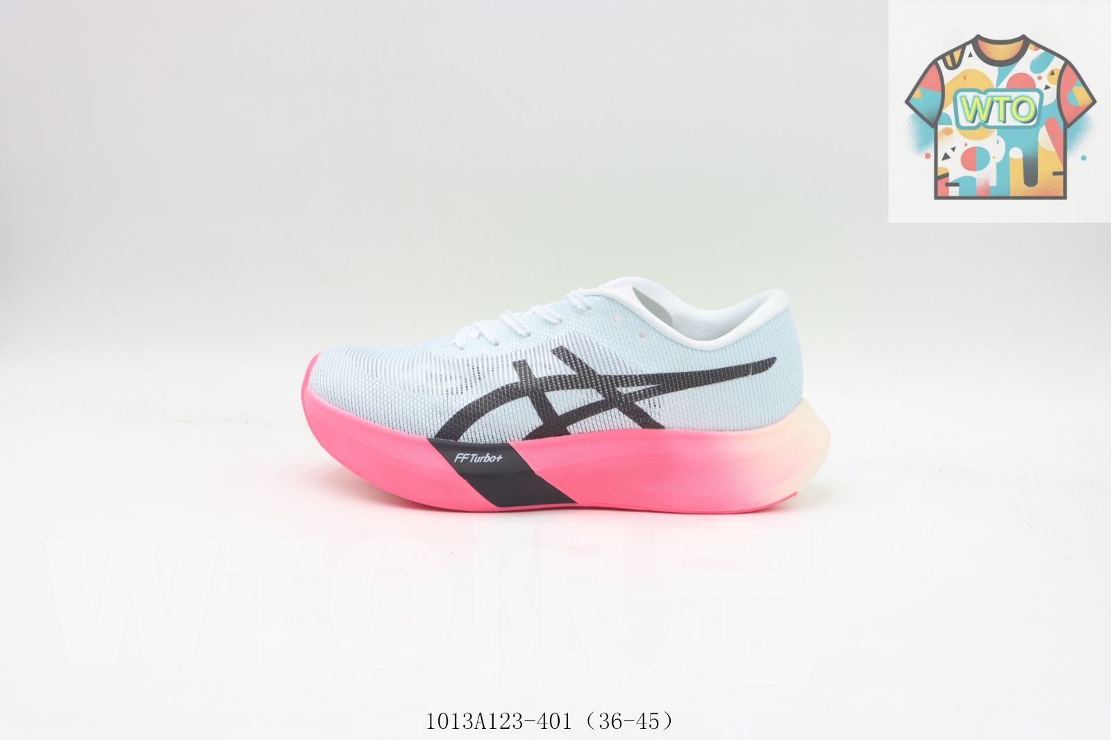 WTO通販 アシックス ASICS ランニングシューズ -401 ブルー - ピンク-WTO輸入-MEG 07