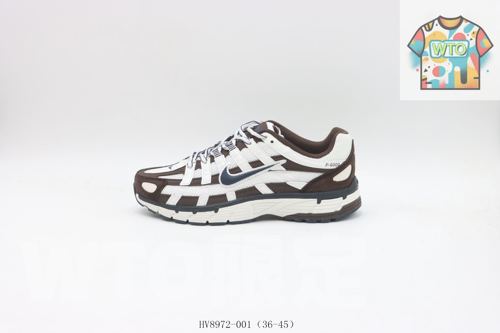 WTO通販 ナイキ Nike ランニングシューズ HV 8972-001 白褐色-WTO輸入-NWD 68