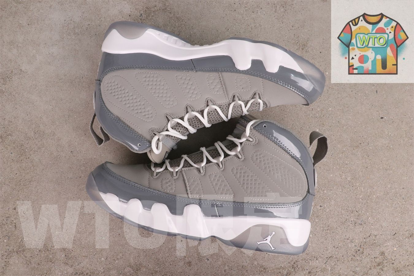  WTO通販 ジョーダン Jordan 9 代 HV 4794-011 クールグレイ Cool Grey 0-WTO輸入-ZTI 61 スニーカー キッズシューズ