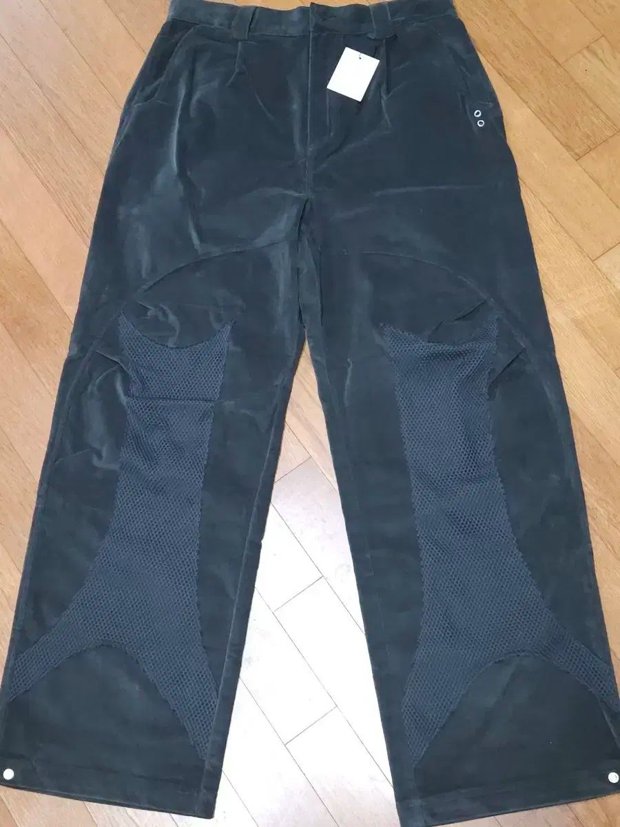 ザコールデストモーメント コーデュロイ メッシュ パンツ チャコール L