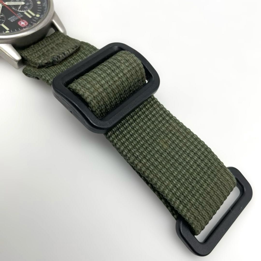 WENGER コマンドクロノグラフ 536.0765 青島モデル【ジャンク】 ジャンク】WENGER コマンドクロノグラフ 536.0765 S.A.Kデザイン 青島