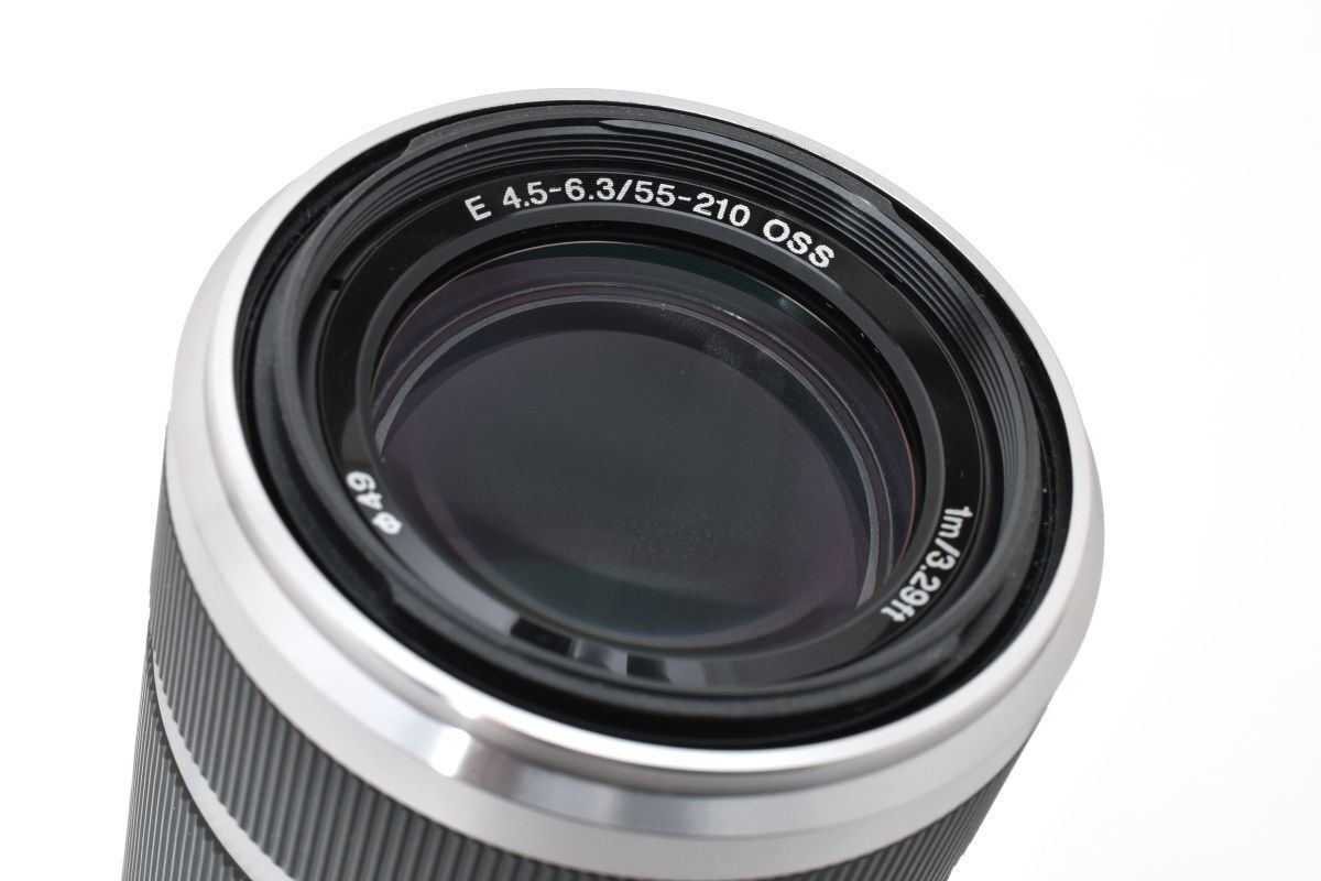 外観 SONY E 55 210 mm F 4 5 6 3 OSS シルバー YM 4474 78 レンズ(ズーム) カメラ