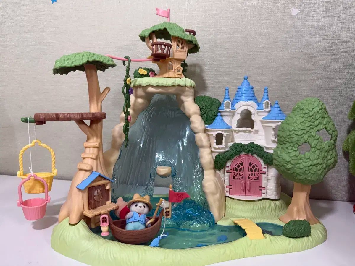 シルバニア秘密の森の滝探検セット