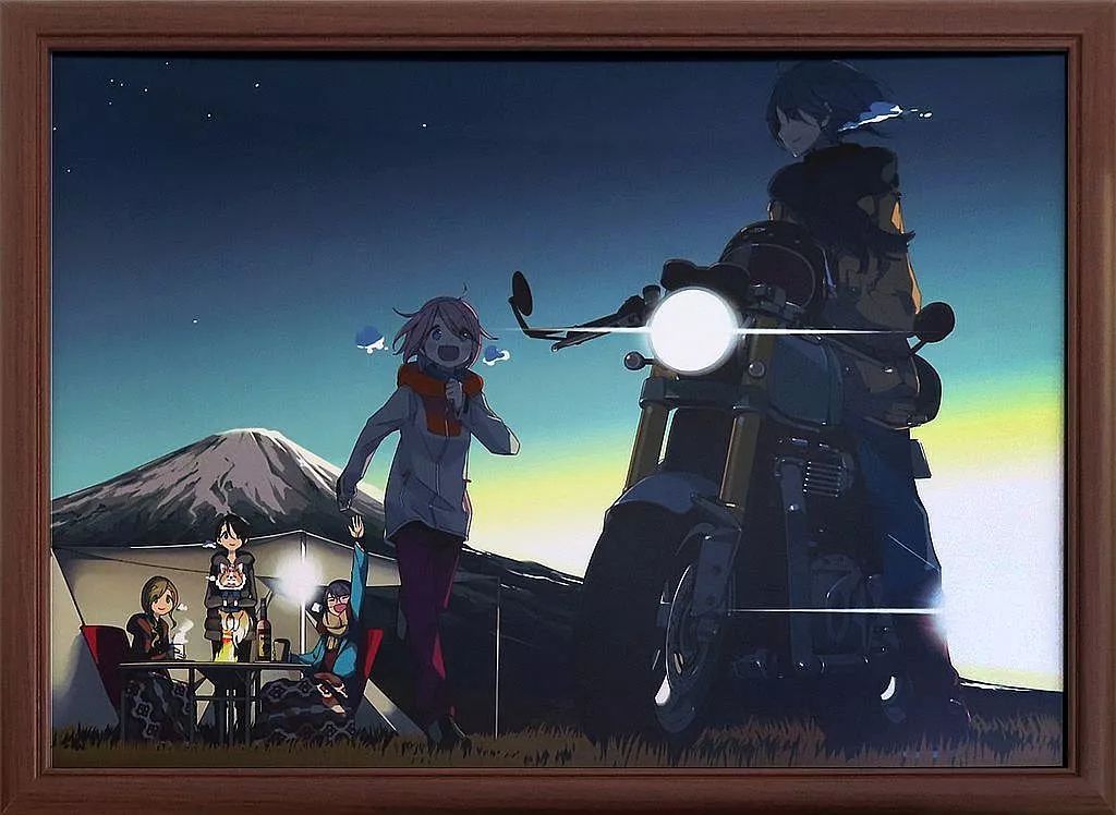 中古】原画イラストボード ゆるキャン△ 複製原画 - メルカリ