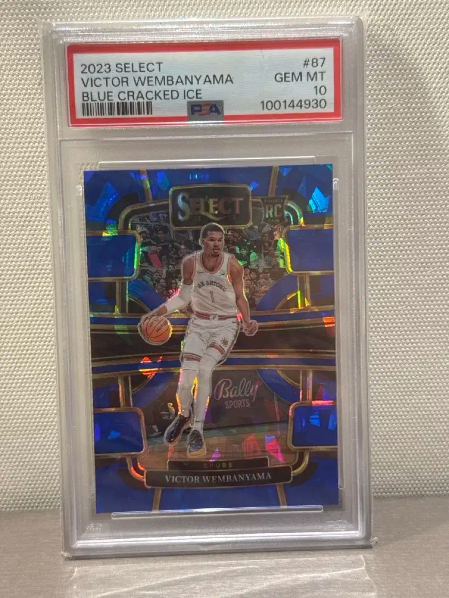 2025 Select 웸반야마 ブルー クラック アイス PSA10