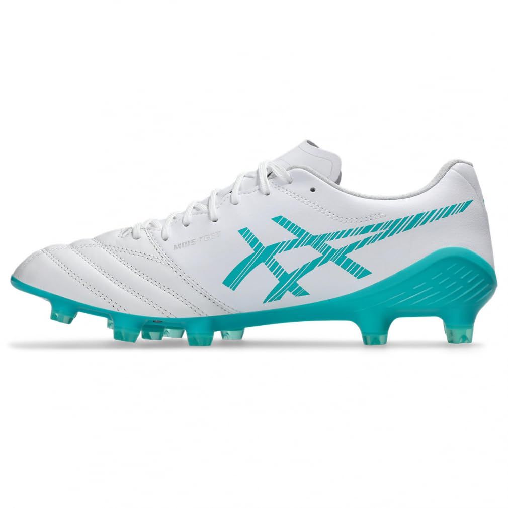 アシックス サッカー スパイクシューズ DS LIGHT X-FLY 5 25.5 ホワイト×サックスブルー ホワイト