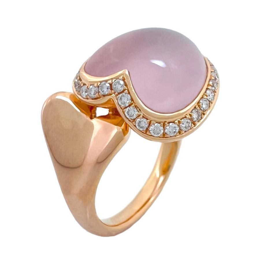 PONTE VECCHIO ポンテヴェキオ リング 大粒 ローズクォーツ 5.34ct