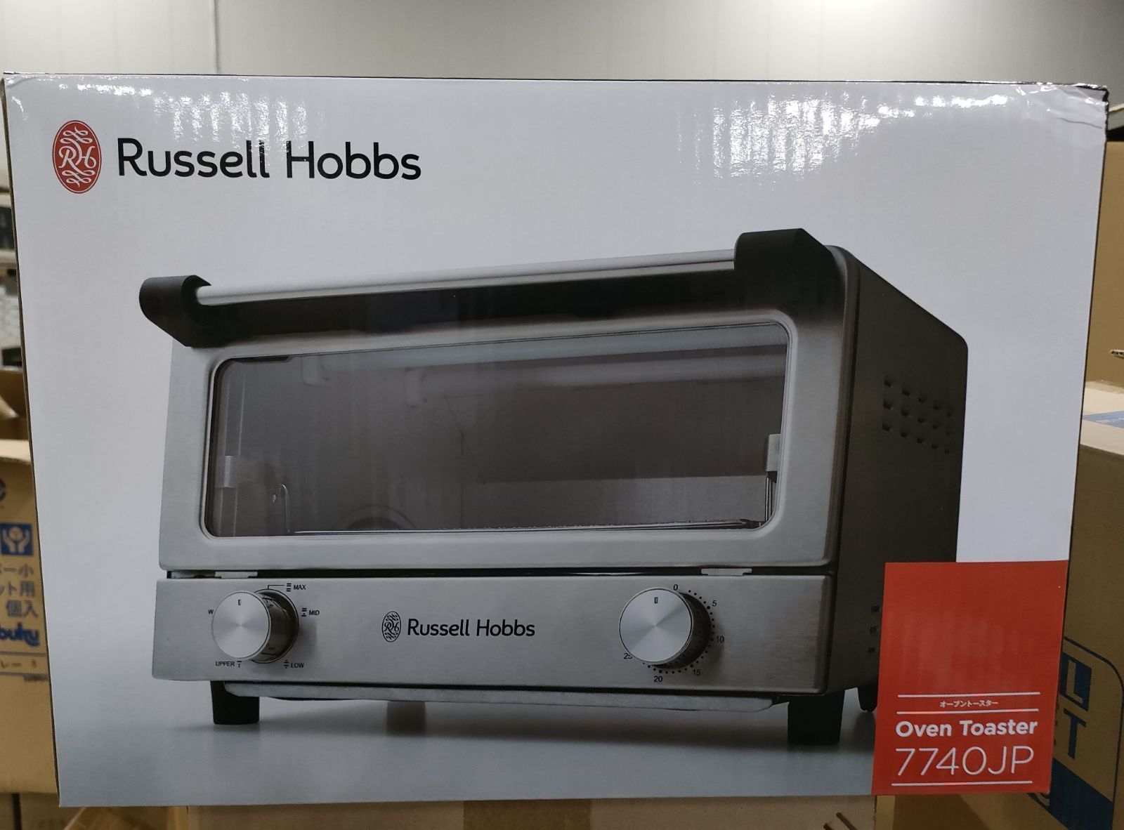 Russell Hobbs ラッセルホブス オーブントースター 7740 JP 外箱ダメージあり