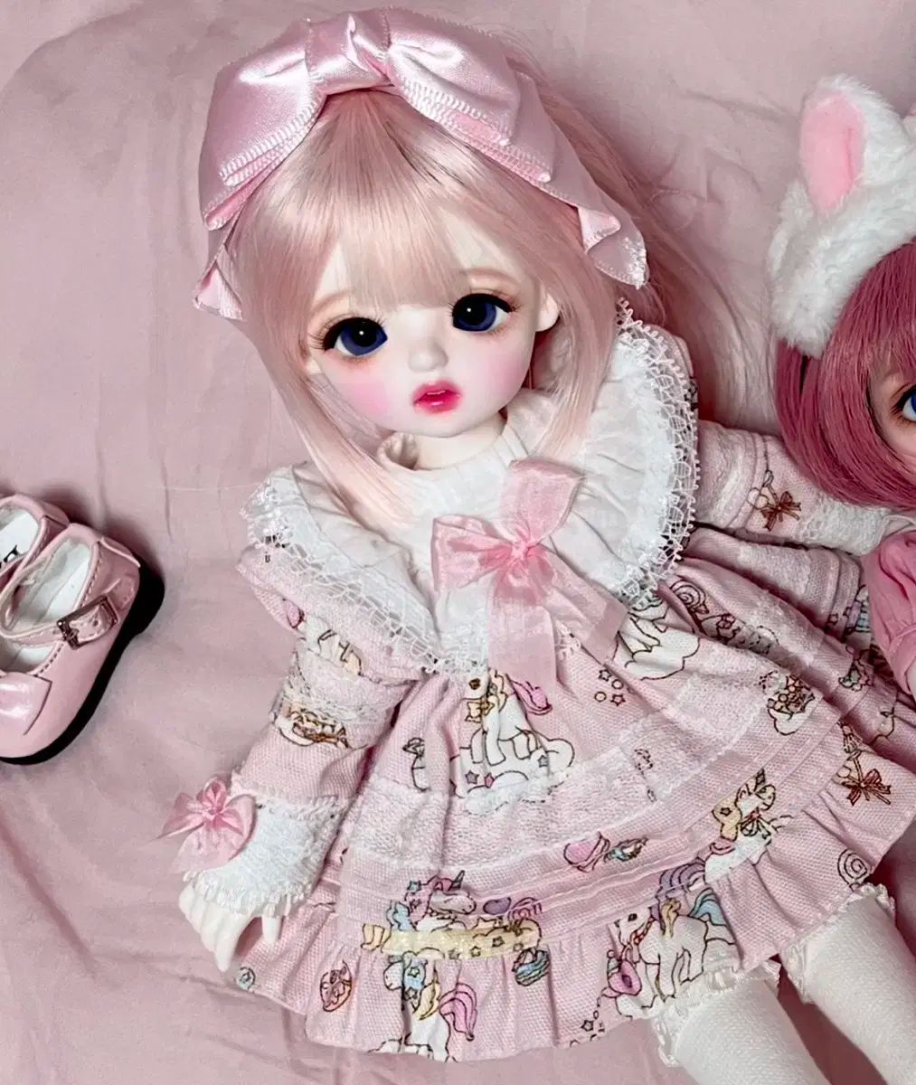 JELLYPICO ミルクボンボン ピンク ぬいぐるみ 球体関節人形 衣装 旧官商品