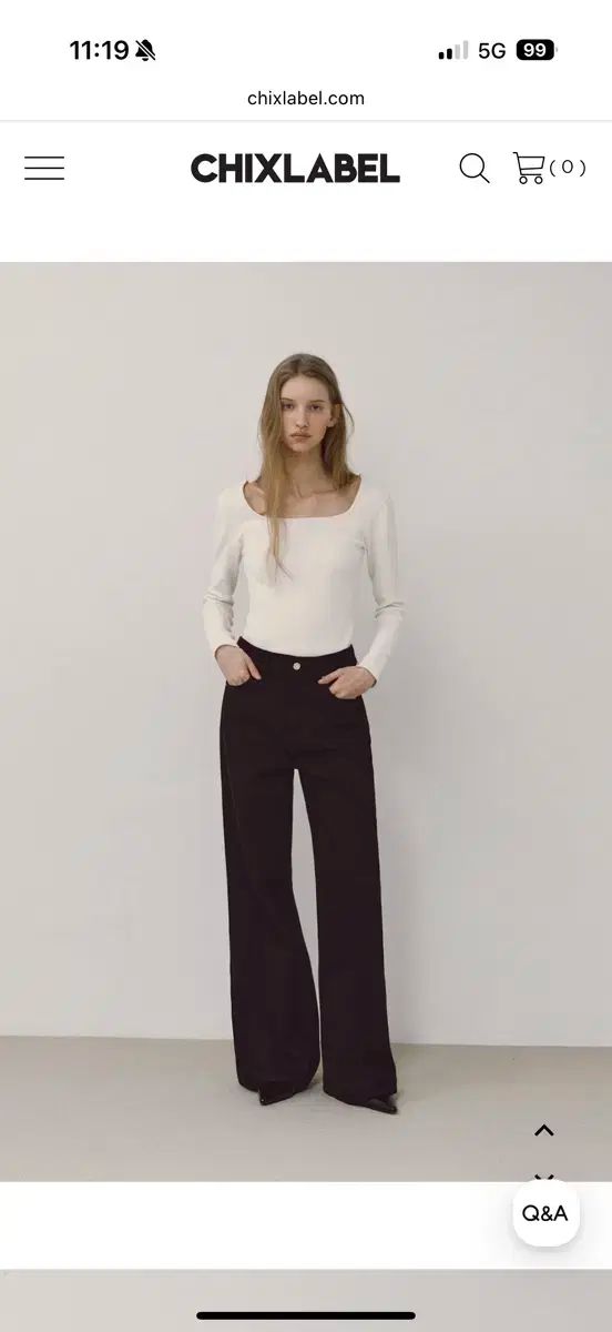  チクスラベル H US カーブドLINE デニム S その他 デニム ジーンズ