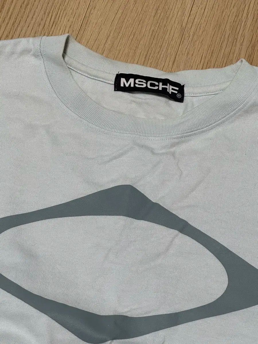  ミスチーフ RHOMBUS ロングスリーブ スカイブルー m 長袖 Tシャツ カットソー