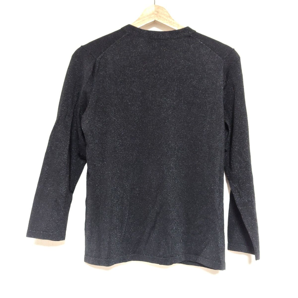 Burberry LONDON バーバリーロンドン 長袖カットソー サイズ2 M レディース 黒 ニット