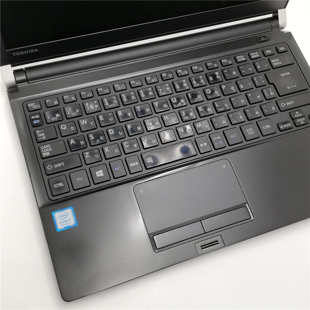 高性能 Wi-Fi有 東芝 ノートパソコン 中古美品 R73/BN 第7世代 Core i7