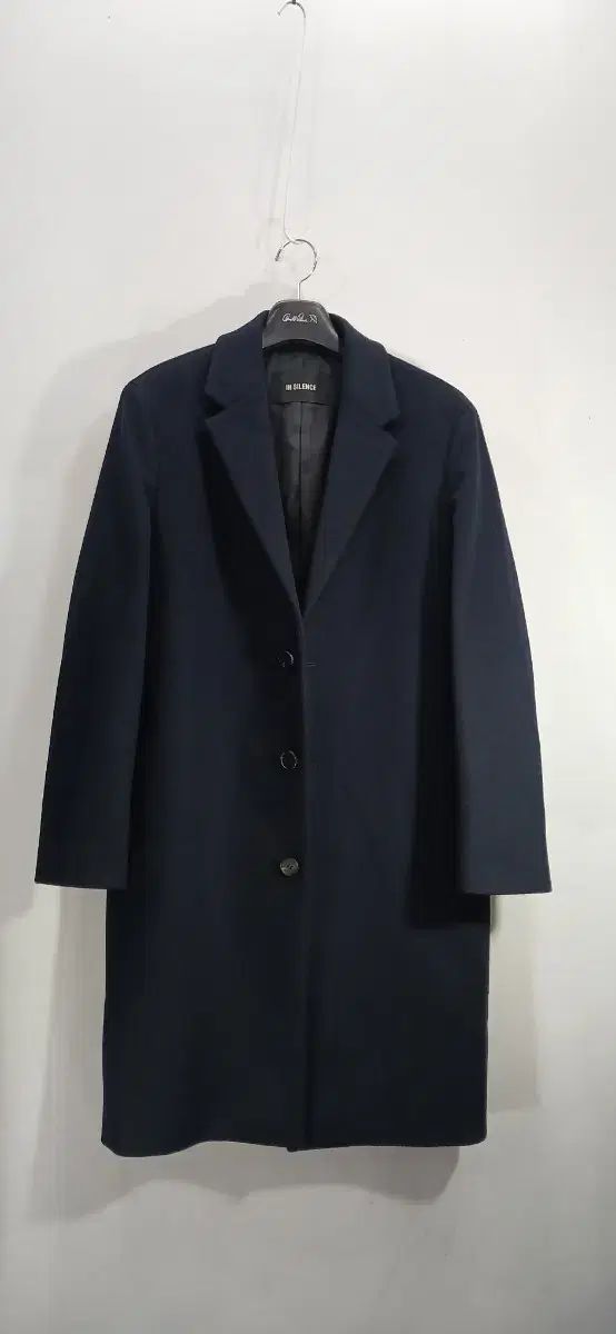 INSILENCE インサイレンス ウール カシミア オーバーサイズ ネイビー コート