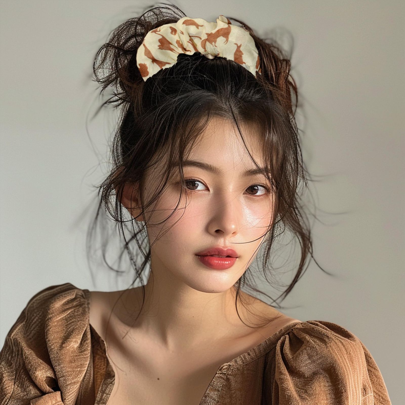 No 717❣️大人可愛いヘアゴム❣️٩(๑❛ᴗ❛๑)۶ No 717❣️大人可愛いヘアゴム❣️٩(๑❛ᴗ❛๑)۶