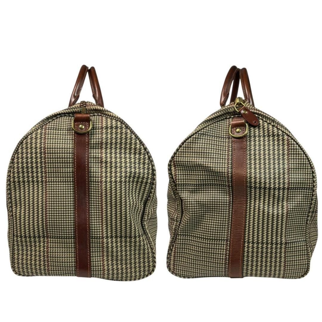 ラルフローレン ボストンバッグ 千鳥柄 2way ヴィンテージ 旅行 レザー 希少 Polo Ralph Lauren ボストンバッグ 2way 旅行 レザー - メルカリ