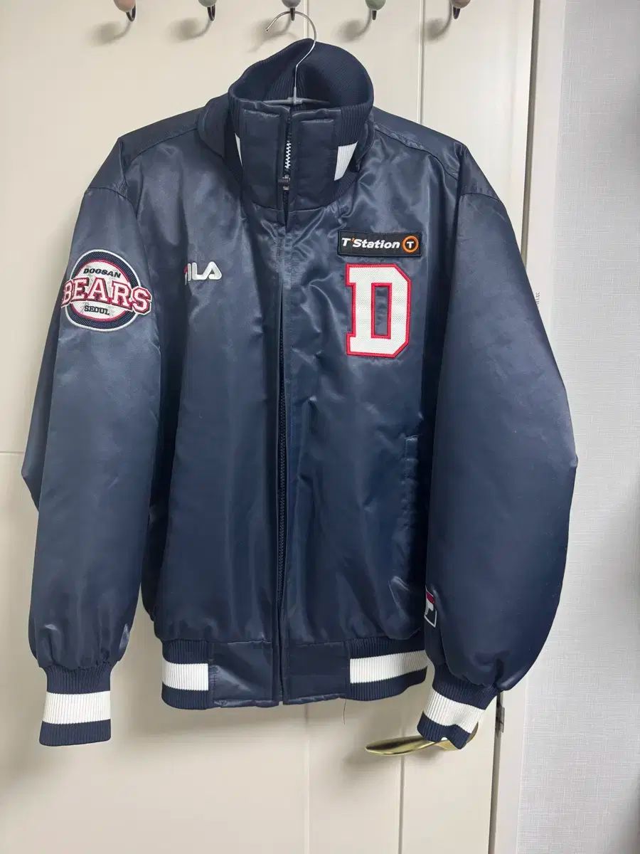 FILA 斗山ベアーズ 野球 アウター ネイビー