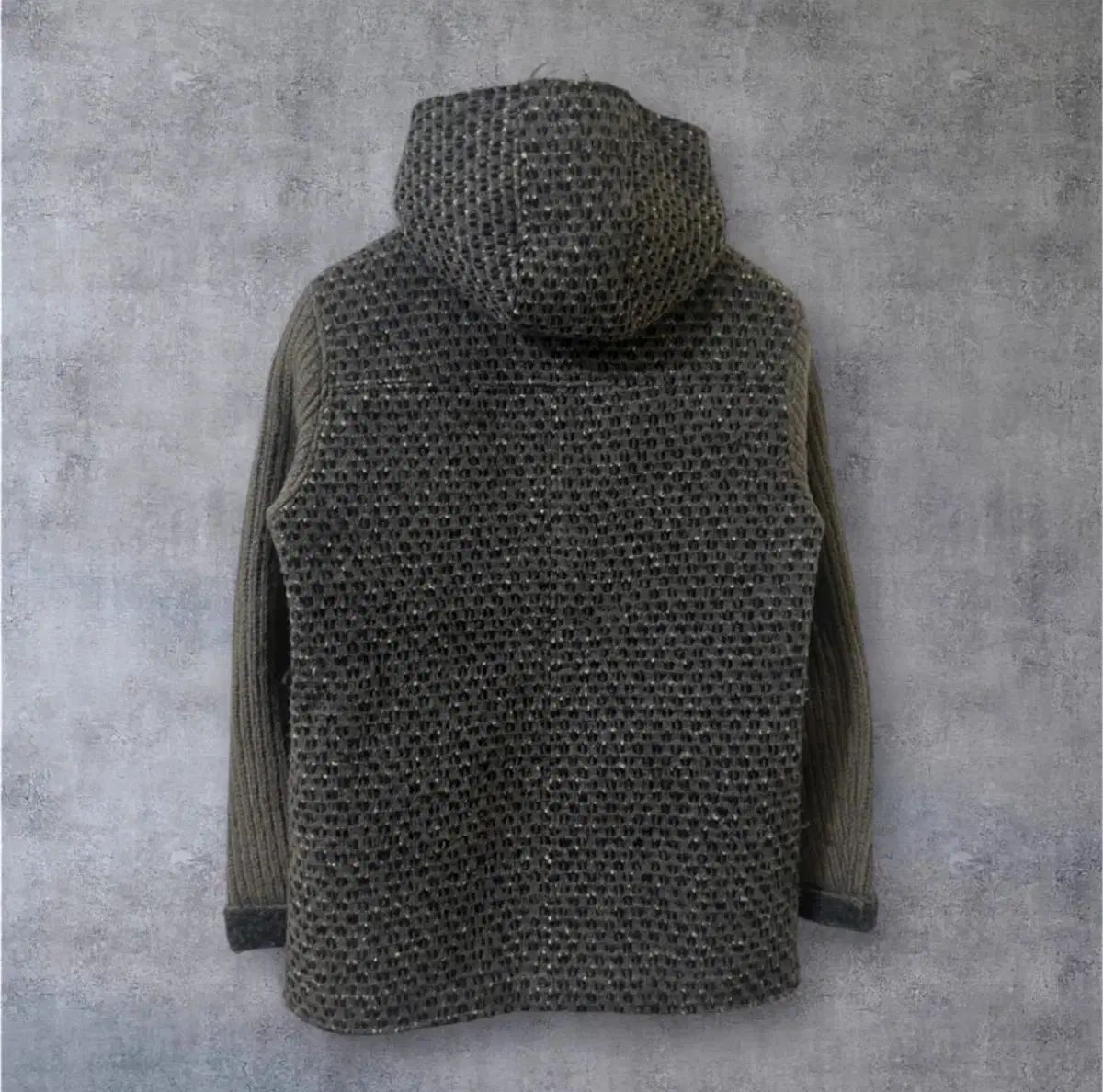 イタリア Fiver フード ウールコート 100