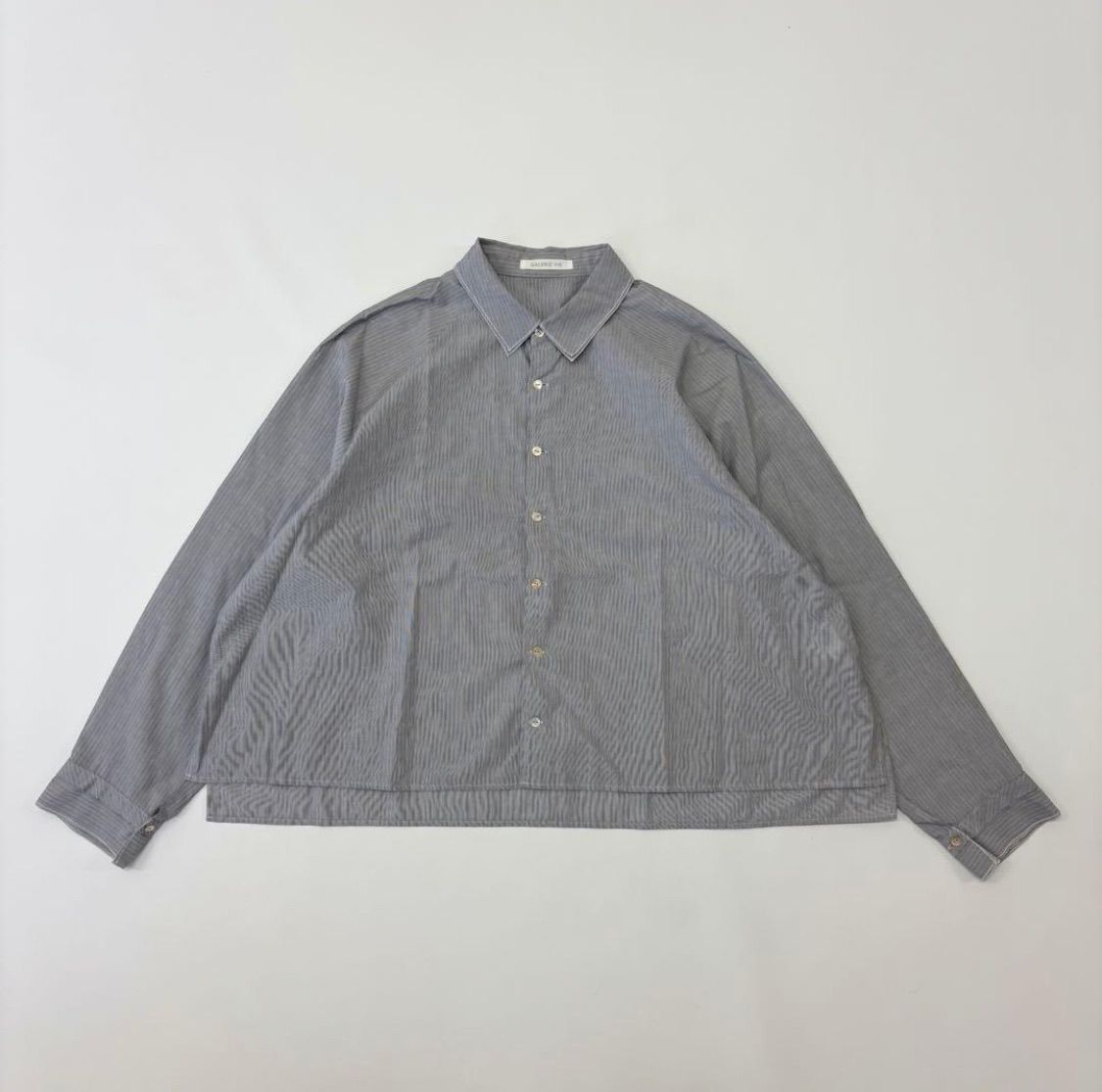 25ss 2025 GALERIE VIE ギャルリーヴィー TOMORROWLAND トゥモローランド コットン ラグランスリーブ ワイド シャツ サイズ 706