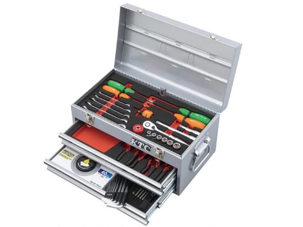 4営業日で発送 KTC 京都機械工具 SK34026XS SKX0102 セット40点 シルバー