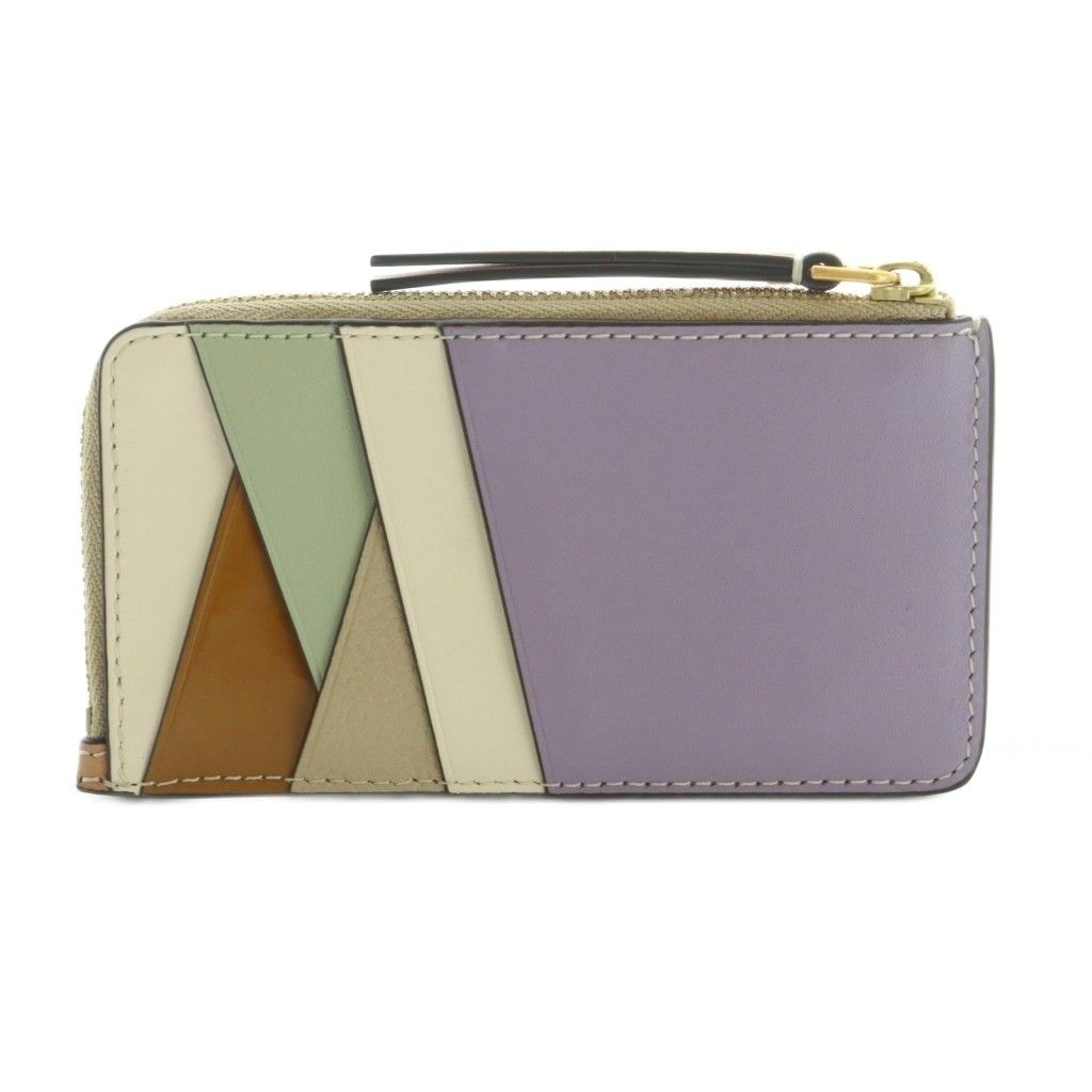 トリーバーチ TORY BURCH カードケース L字ファスナー レザー マルチ MI GY 49