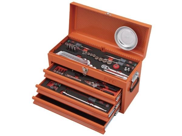 4営業日で発送 KTC 京都機械工具 SK36626XCR 9.5sq. セット66点 オレンジ