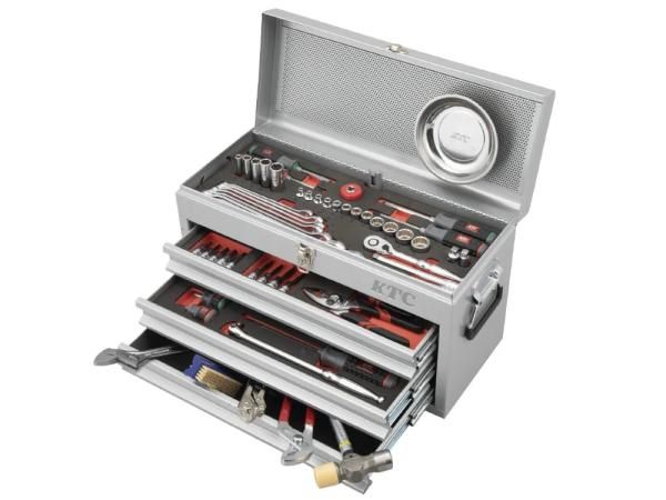 4営業日で発送 KTC 京都機械工具 SK38026XS 9.5sq. セット80点 シルバー