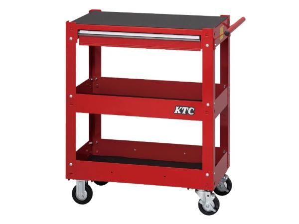 4営業日で発送 KTC 京都機械工具 SKX2613ST5 ワゴン 3段1引出し レッド