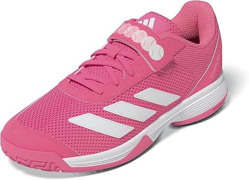 【最安値，お得】 【新品・5営業日で発送】ADIDAS アディダス 61_COURTFLASHKCFC (JR4428) 色 : ルシッドPNK／フット サイズ : 180 その他