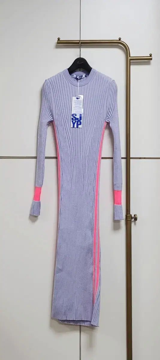 SJYP ニット ONE PIECE M ラベンダー