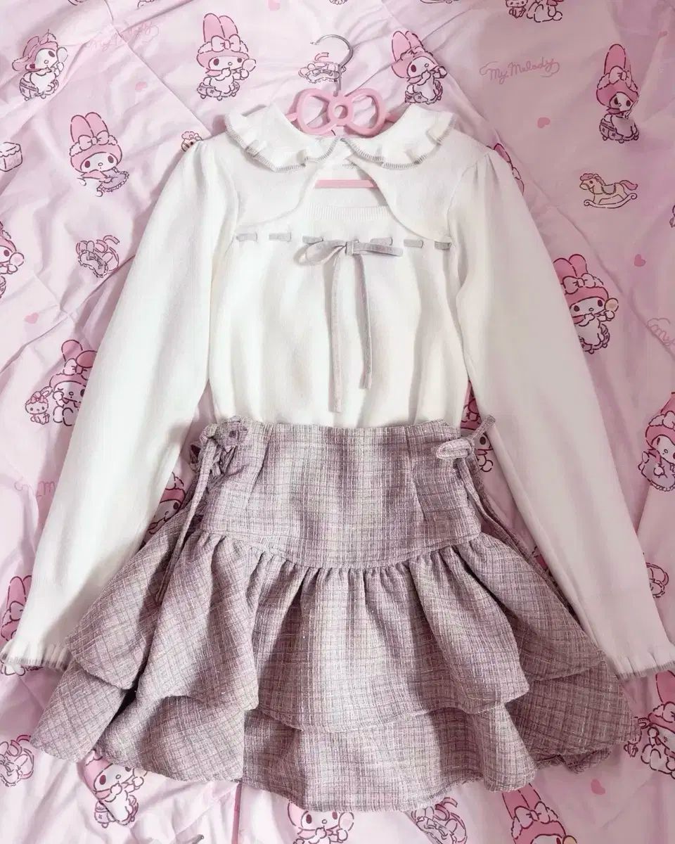 EBLIN エブリン ニット スカート 地雷系 Girl