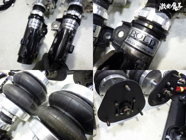 BOLD WORLD ボルドワールド エアサスペンション 分(2タンク) 即納 BOLD WORLD ボルドワールド エアサス用 エアータンク タンク