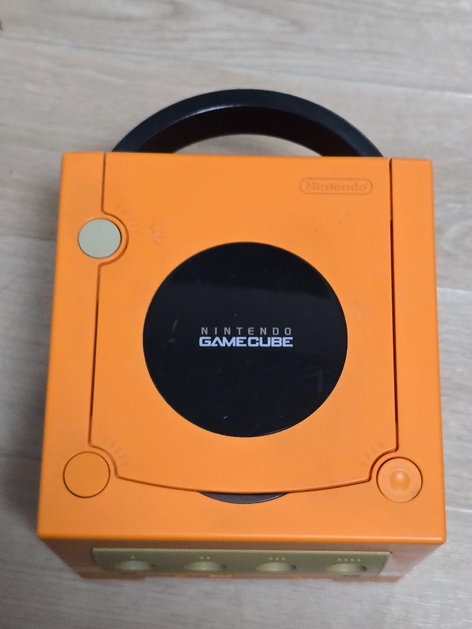 任天堂 ゲームキューブ オレンジ ゲームボーイプレイヤー付き